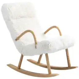 Netto Marken-Discount HOMCOM Schaukelstuhl Polyester, Schaumstoff Angebot