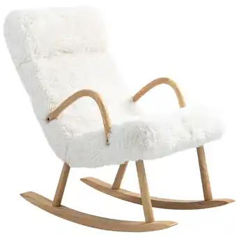 Netto Marken-Discount HOMCOM Schaukelstuhl Polyester, Schaumstoff Angebot