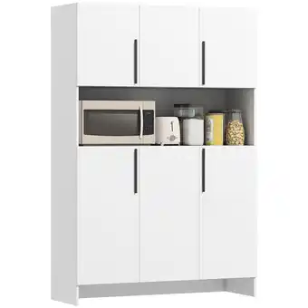Netto Marken-Discount HOMCOM Küchenschrank Spanlatte Angebot