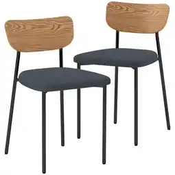 Netto Marken-Discount HOMCOM Esszimmerstühle Polyester, Schaumstoff Angebot