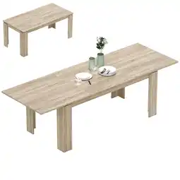 Netto Marken-Discount HOMCOM Esstisch Spanplatte Angebot