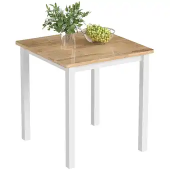 Netto Marken-Discount HOMCOM Esstisch Gummiholz Angebot