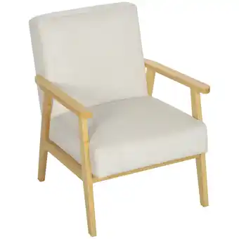 Netto Marken-Discount HOMCOM Sessel Polyester, Gummiholz Angebot