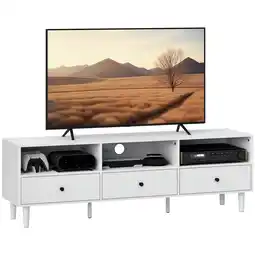 Netto Marken-Discount HOMCOM TV Schrank Spanplatte, Metall Angebot