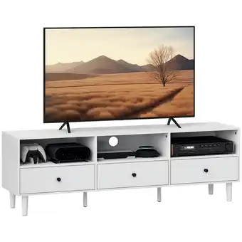Netto Marken-Discount HOMCOM TV Schrank Spanplatte, Metall Angebot