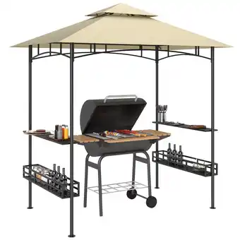Netto Marken-Discount Outsunny Grillpavillon Stahl, Polyester Angebot