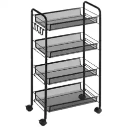 Netto Marken-Discount HOMCOM Servierwagen Stahl Angebot