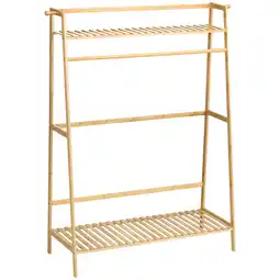Netto Marken-Discount HOMCOM Kleiderständer Bambus Angebot