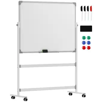 Netto Marken-Discount HOMCOM Whiteboard Verzinkte Platte, Aluminiumlegierung Angebot