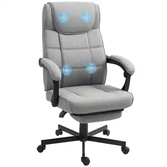 Netto Marken-Discount HOMCOM Bürostuhl mit Massagefunktion Polyester, Schaumstoff Angebot