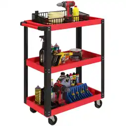 Netto Marken-Discount HOMCOM Werkzeugwagen Metall Angebot