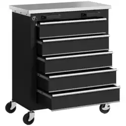 Netto Marken-Discount HOMCOM Werkstattwagen Stahl, Edelstahl Angebot