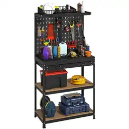 Netto Marken-Discount HOMCOM Werkbank MDF, Metall Angebot
