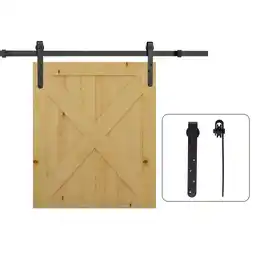 Netto Marken-Discount HOMCOM Schiebetürsystem Kohlenstoffstahl Angebot