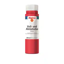 toom Baumarkt Alpina Voll- und Abtönfarbe 'Fire Red' feuerrot 250 ml Angebot