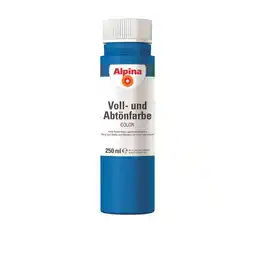 toom Baumarkt Alpina Voll- und Abtönfarbe 'Royal Blue' königsblau 250 ml Angebot