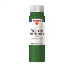 toom Baumarkt Alpina Voll- und Abtönfarbe 'Jungle Green' grün 250 ml Angebot