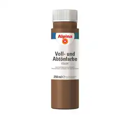 toom Baumarkt Alpina Voll- und Abtönfarbe 'Candy Brown' braun 250 ml Angebot