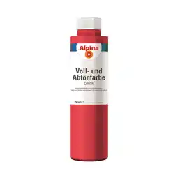 toom Baumarkt Alpina Voll- und Abtönfarbe 'Fire Red' feuerrot 750 ml Angebot