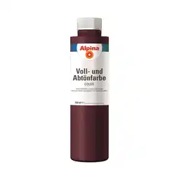 toom Baumarkt Alpina Voll- und Abtönfarbe 'Berry Red' beerenfarben 750 ml Angebot