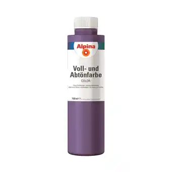 toom Baumarkt Alpina Voll- und Abtönfarbe 'Sweet Violet' lila 750 ml Angebot