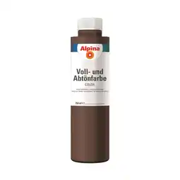 toom Baumarkt Alpina Voll- und Abtönfarbe 'Choco Brown' schokobraun 750 ml Angebot