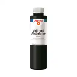 toom Baumarkt Alpina Voll- und Abtönfarbe 'Night Black' schwarz 750 ml Angebot
