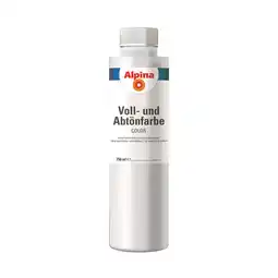 toom Baumarkt Alpina Voll- und Abtönfarbe 'Snow White' weiß 750 ml Angebot