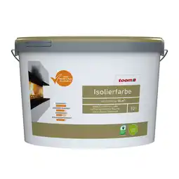 toom Baumarkt toom Isolierfarbe weiß seidenmatt 10 l Angebot