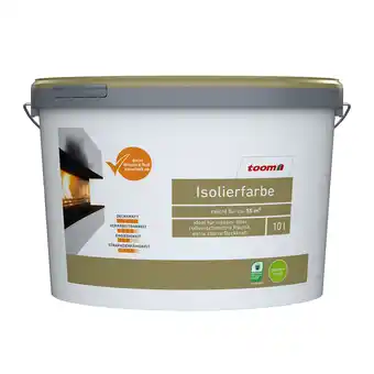toom Baumarkt toom Isolierfarbe weiß seidenmatt 10 l Angebot