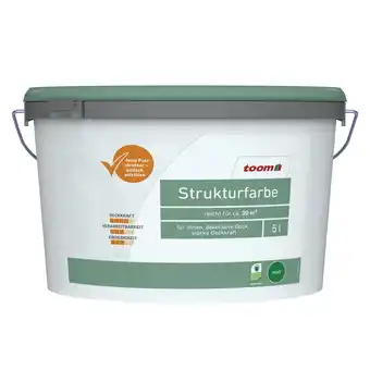 toom Baumarkt toom Strukturfarbe matt 5 l Angebot