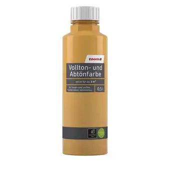 toom Baumarkt toom Voll- und Abtönfarbe ockerfarben 500 ml Angebot