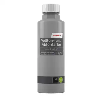 toom Baumarkt toom Voll- und Abtönfarbe hellgrau 500 ml Angebot
