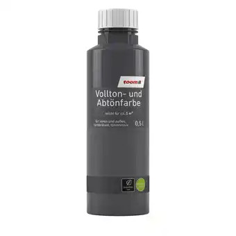 toom Baumarkt toom Voll- und Abtönfarbe anthrazitfarben 500 ml Angebot