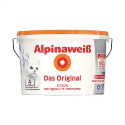toom Baumarkt Innenfarbe 'Alpinaweiß' matt 2 l Angebot