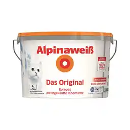 toom Baumarkt Innenfarbe 'Alpinaweiß' matt 4 l Angebot