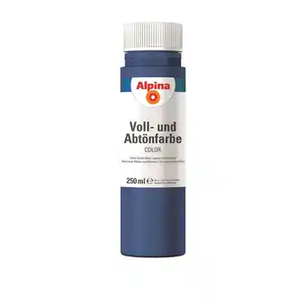 toom Baumarkt Alpina Voll- und Abtönfarbe 'Mystery Blue' dunkelblau 250 ml Angebot