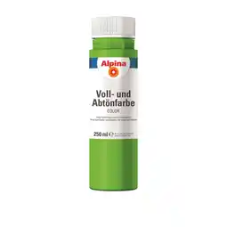 toom Baumarkt Alpina Voll- und Abtönfarbe 'Grass Green' grasgrün 250 ml Angebot