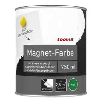 toom Baumarkt toom Magnet-Lack grau matt 750 ml Angebot