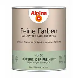 toom Baumarkt Alpina Feine Farben 'Hüterin der Freiheit' patinagrün matt 750 ml Angebot