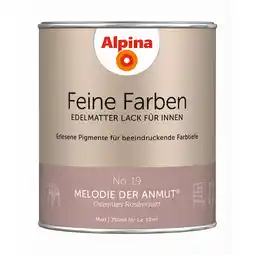 toom Baumarkt Alpina Feine Farben 'Melodie der Anmut' altrosa matt 750 ml Angebot