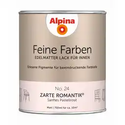 toom Baumarkt Alpina Feine Farben 'Zarte Romantik' pastellrosa matt 750 ml Angebot