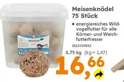 Globus Baumarkt Meisenknödel 75 Stück Angebot