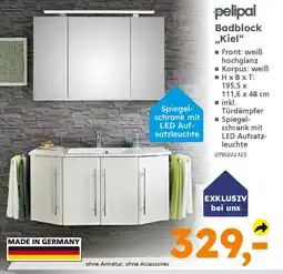 Globus Baumarkt pelipal Badblock „Kiel" Angebot