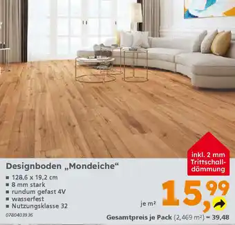Globus Baumarkt Designboden „Mondeiche❝ Angebot