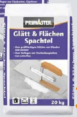 Globus Baumarkt PRIMASTER Glätt & Flächen- spachtel Angebot