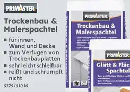 Globus Baumarkt PRIMASTER Trockenbau & Malerspachtel Angebot