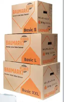 Globus Baumarkt Umzugskarton ,Basic" Angebot
