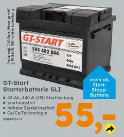 Globus Baumarkt GT-Start Starterbatterie SLI Angebot