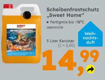 Globus Baumarkt Scheibenfrostschutz ,,Sweet Home❝ Angebot